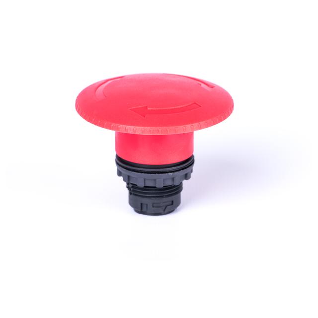 Ex9P1 H6 r Grzybkowy wyłącznik awaryjny średnica 60mm bez samopowrotu czerwony 105657