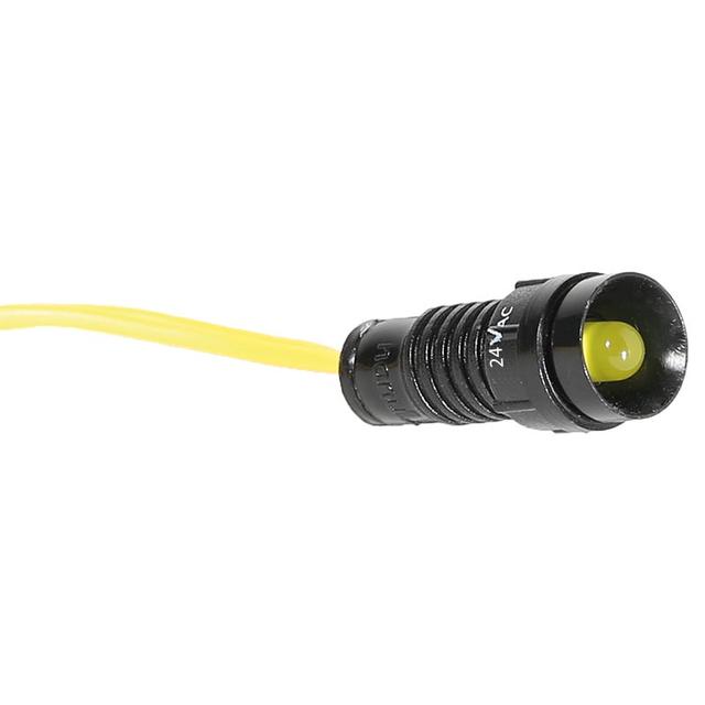 Lampka sygnalizacyjna LED D=5mm żółta 24V AC LS LED 5 Y 24AC 004770803 ETI