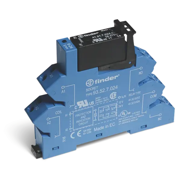 Przekaźnik interfejsowy SSR 1 Z; 3A; ster. 24V DC; wyjście 12…275V AC, 38.41.7.024.8240