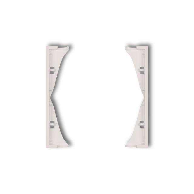 ICON Ramka pośrednia do gniazd podwójnych pudrowy Róż KARLIK