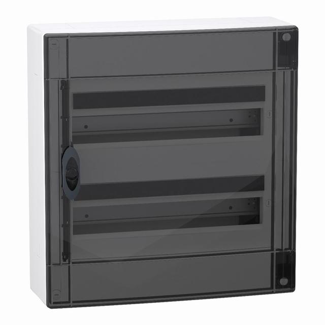 Obudowa PrismaSeT XS PSXS-2-18-NT-P natynkowa drzwi przezroczyste 2 rzędy 18 modułów w rzędzie LVSXR