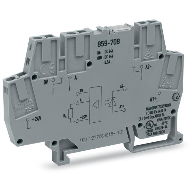złączka z optoseparatorem 24VDC/24VDC/0,5A/25kHz