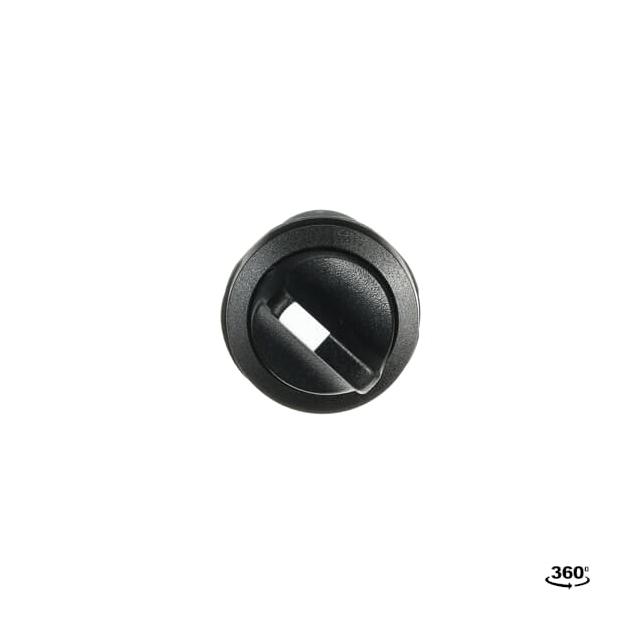 Przełącznik obrotowy 2poz.1NO czarny C2SS2-10B-10