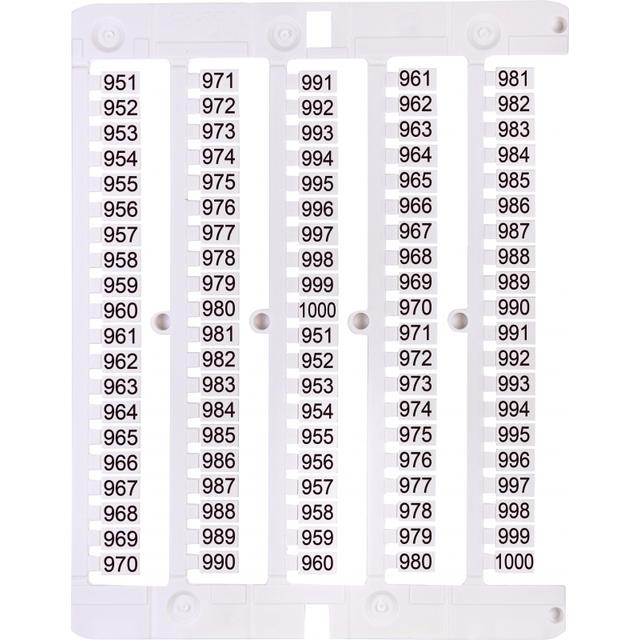 Oznacznik 951 do 1000 (100 szt.) ES-NU0851951 003903096 ETI