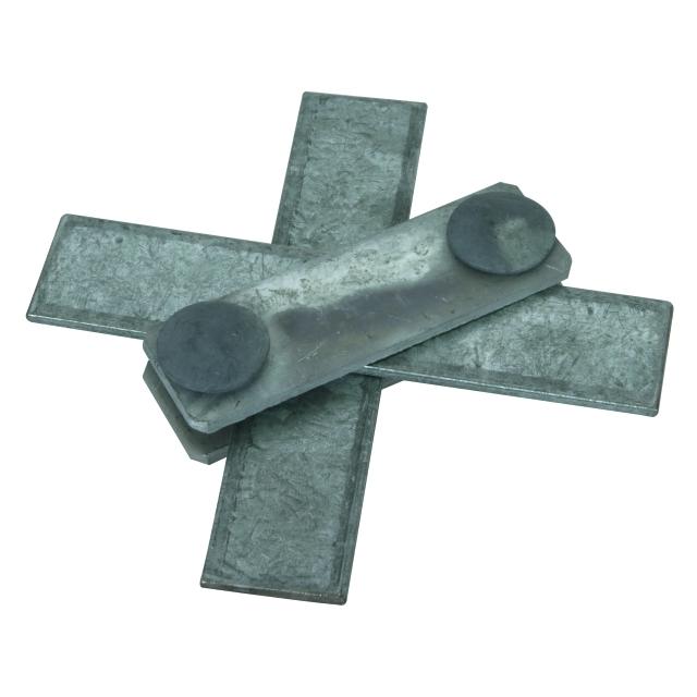 Zacisk SV do płask. 30/płask. 30 mm, St/tZn