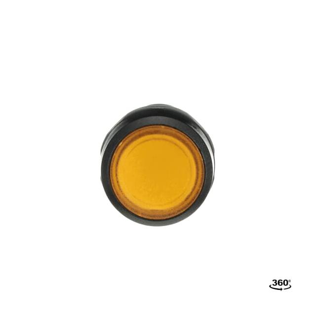 Przycisk bistabilny wklęsły 1NO żółty CP2-11Y-10