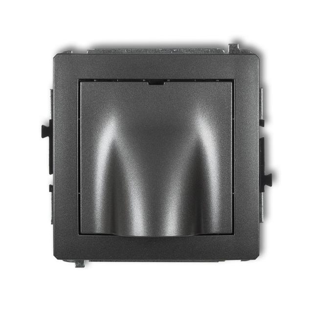 DECO Mechanizm wypustu kablowego grafitowy