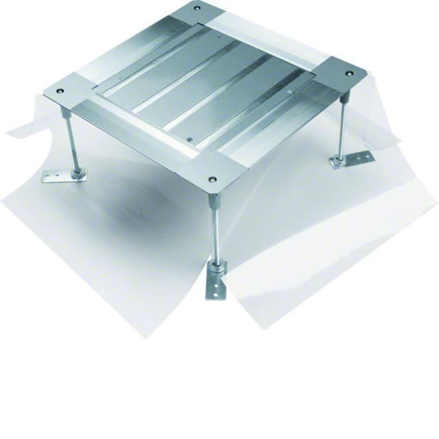 tehalit.UK Uniwersalna puszka podłogowa na nóżkach rozmiar 2 215-265mm stal UDH2215265 HAGER