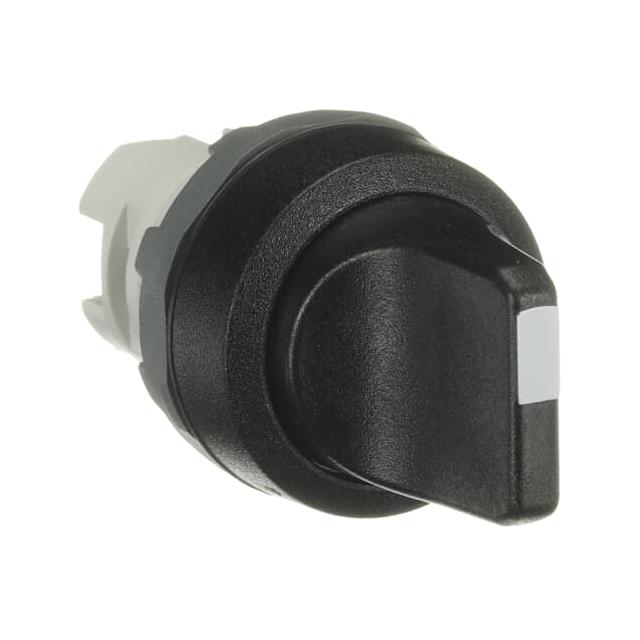 Przełącznik obrotowy 2poz. czarny M2SS1-10B