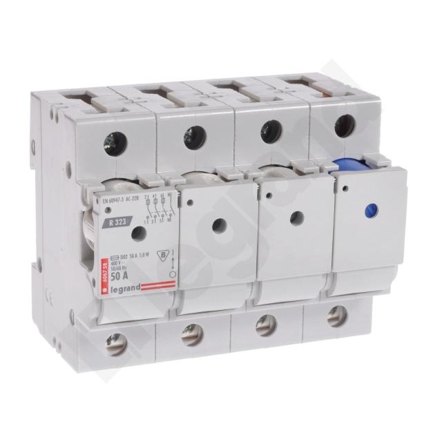 Rozłącznik Bezpiecznikowy R 323 50A 3P+N Rozłączany 606758 LEGRAND
