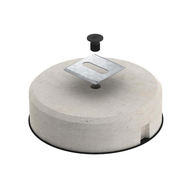 TrayFix-10-L, Podstawa betonowa do koryt