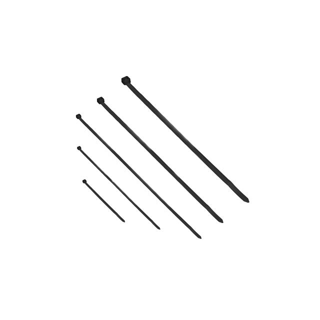 Zestaw opasek kablowych 100szt kolor czarny W zestawie: 2,5x100-20szt 2,5x200-20szt 3,6x300-20sz OR-