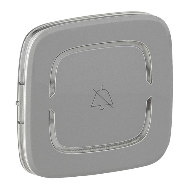 MY HOME VALENA ALLURE - KLAWISZ NIE PRZESZKADZAĆ ALUMINIUM, Legrand