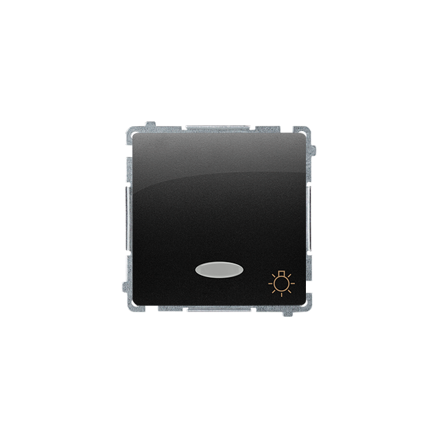 Simon BASIC WMUL-081x3x-Y011 Przycisk światło z podświetleniem LED na 24V (moduł) 10AX, 24V~, szybko BMS1L24V.01/49 KONTAKT