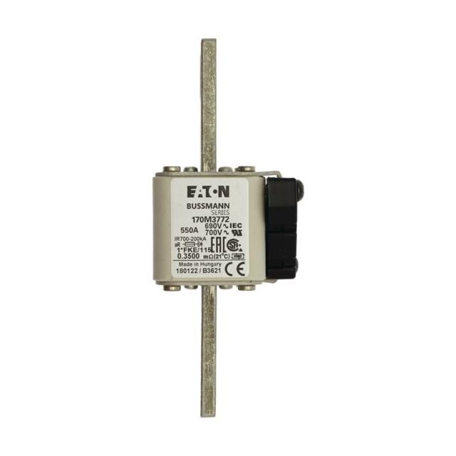 FUSE 550A 690V 1*FKE/115 AR UC Wkładka szybka 550A AC 690V rozmiar 1 45x59x148 mm aR 170M3772 EATON