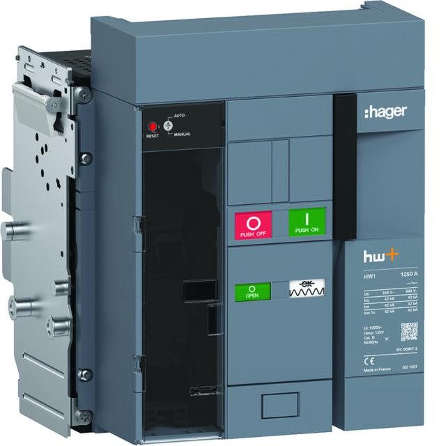 ACB HW1 42kA 1250A 3P Wyłącznik wysuwny do wyzwalacza sentinel Energy