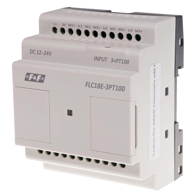 Moduł rozszerzeń dla czujników temp. z 3 wejściami FLC18E-3PT100 F&F