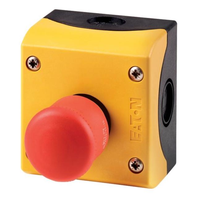 M22-PV/KC11/IY Kaseta z przyciskiem bezpieczeństwa przez pociągnięcie 1Z 1R IP66 216525 EATON