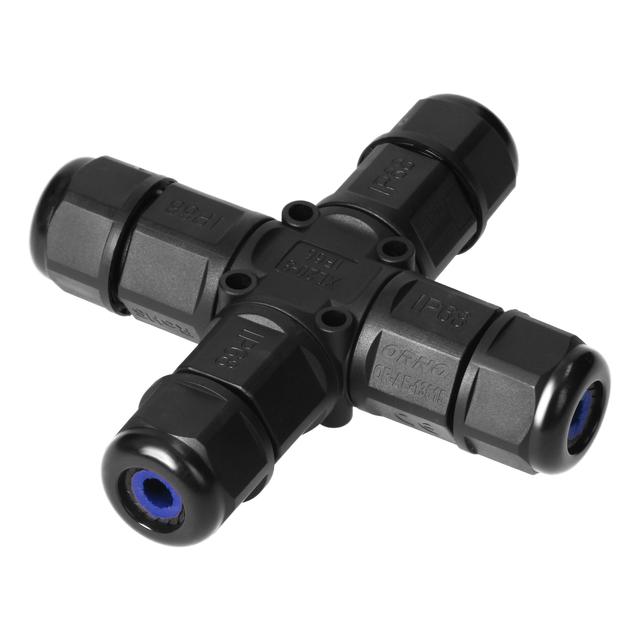 Konektor kablowy złącze czwórnik Typu-X IP68 3x4 mm OR-AE-13615 ORNO
