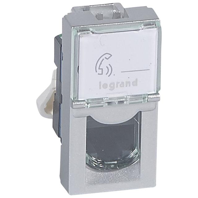 M45:1M 1XRJ45 KAT6 UTP ALU, Legrand