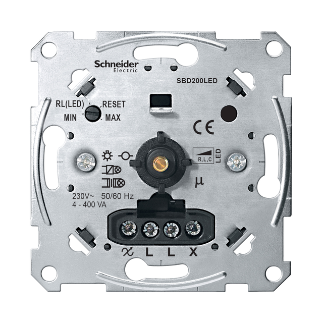 Merten mechanizm ściemniacza obrotowego LED MTN5134-0000 Schneider