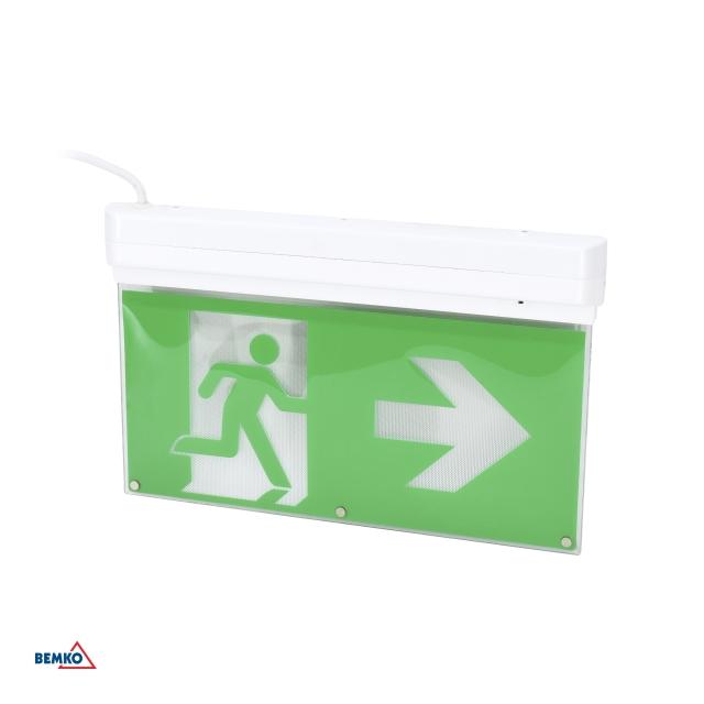 OPRAWA AWARYJNA MALER NATYNKOWA 2W IP20 AUTOTEST 3H CNBOP