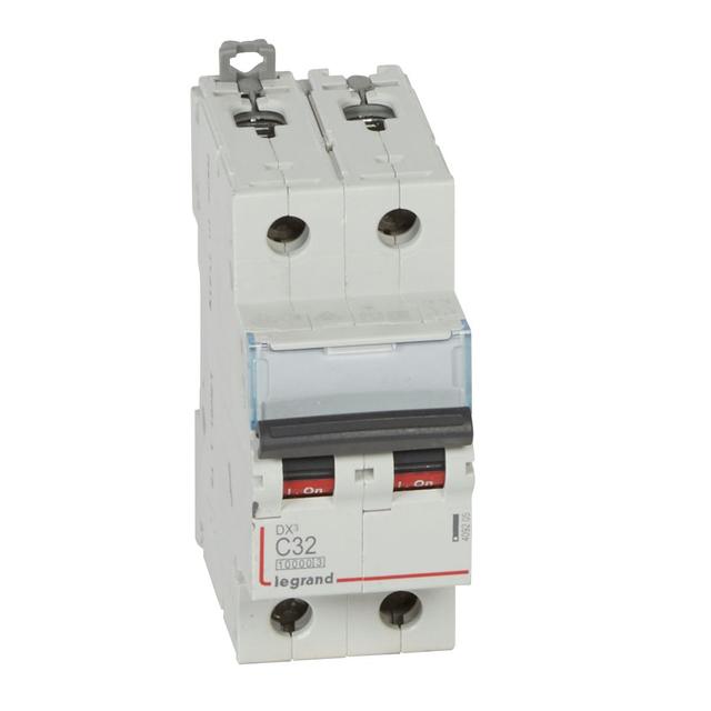 Wyłącznik Nadprądowy S 312 2P C32A 10000A DX3 409205 LEGRAND