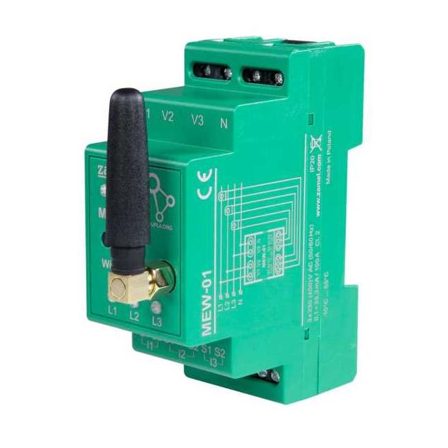 MONITOR ENERGII ELEKTRYCZNEJ WI-FI 3F+N TYP: MEW-01