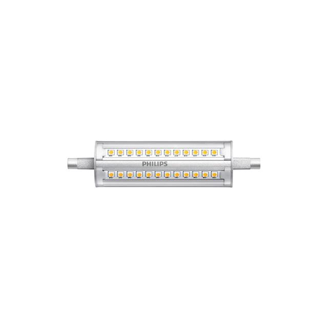 Halogen LED R7S 14W=100W 1800lm / ściemnialna 4000K barwa neutralna R7S 118mm 14-100W 840 D Liniowe LED R7S 9,29001E+11 PHILIPS