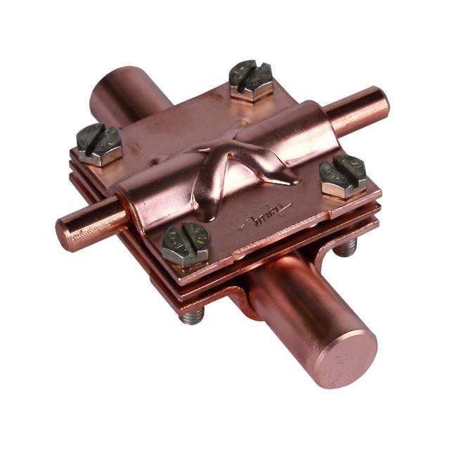 Zacisk krzyżowy z przekładką, Cu