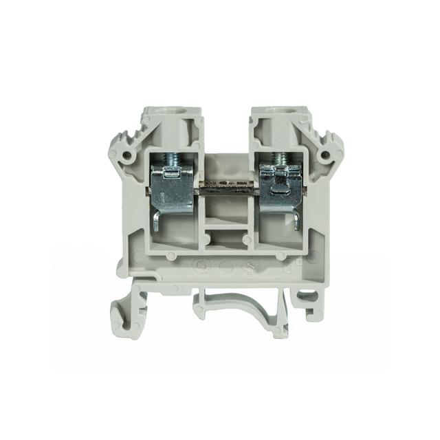 ZSG1-6.0Ns ,  Złączka szynowa gwintowa, seria NOWA, 6,0 mm2, TS 35, 1 tor, szary