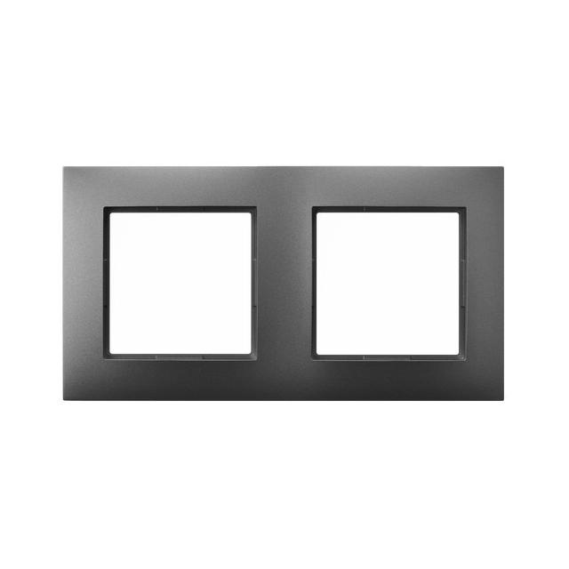 ARIA Ramka podwójna - kolor szary mat