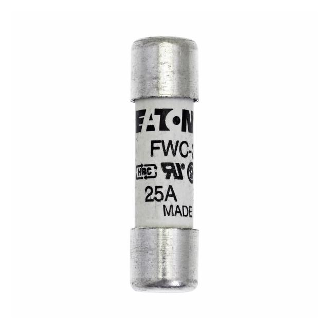 25AMP 600V AC UL FERRULE 10x38MM FUSE Wkładka szybka 25A AC 600V 10x38 mm aR UL FWC-25A10F EATON