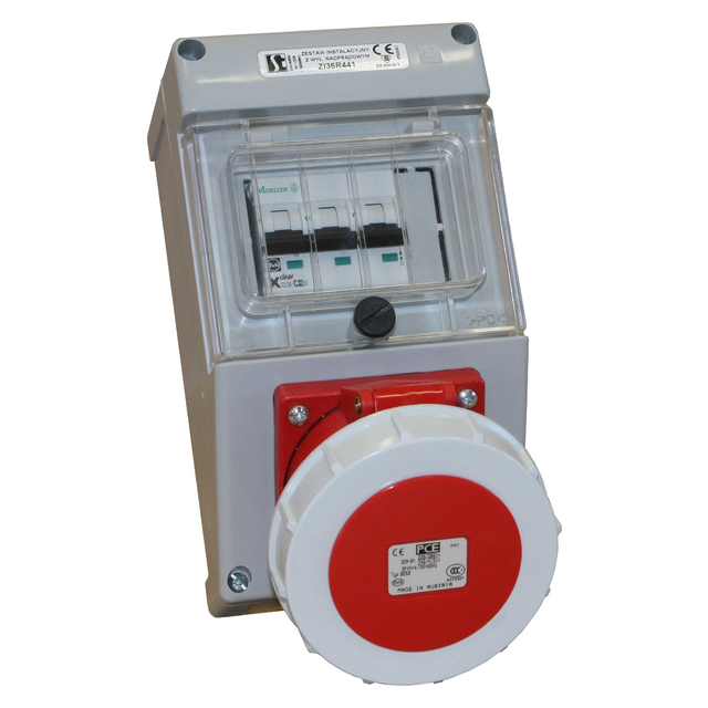 ZESTAW INSTALACYJNY IP65/IP67 Z WYŁ.32 A 3P+N,M32