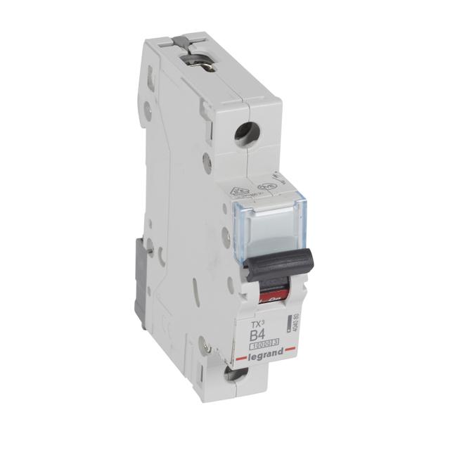 Wyłącznik Nadprądowy S 311 1P B4A 10000A TX3 404080 LEGRAND