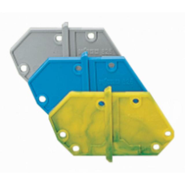 ścianka końcowa niebieska