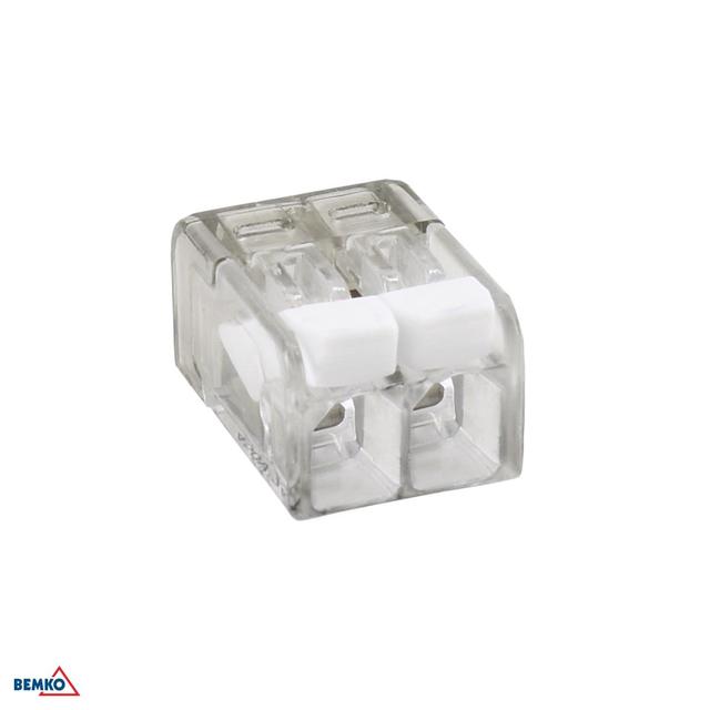 SZYBKOZŁĄCZKA INSTALACYJNA 2,5mm2 x 2 - 100 SZT.