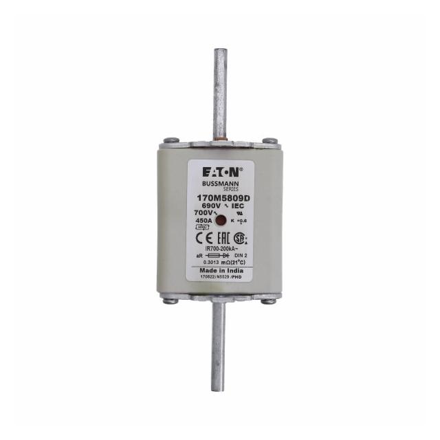 450A 690V aR DIN 2 HSDNH FUSE Wkładka szybka 450A AC 690V DIN 2 aR DIN IEC podwójny wskaźni 170M5809