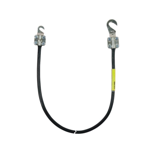 Kabel uziemiający 10 mm2 / dł. 1,0 m (kolor czarny)