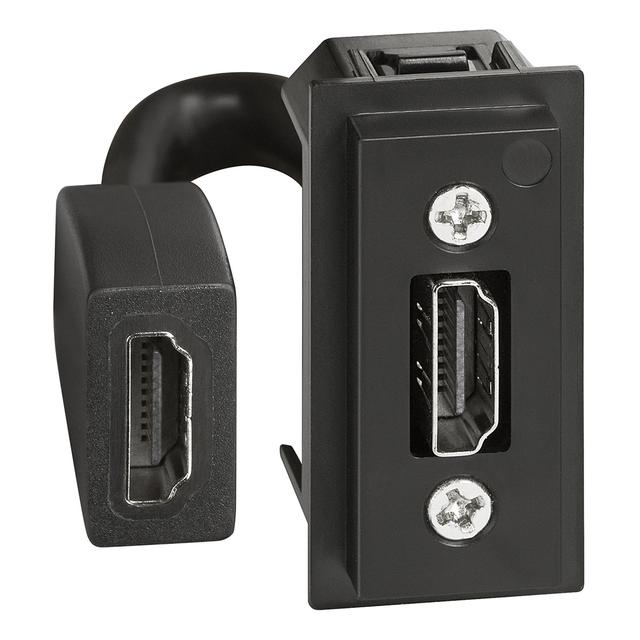 Living Now - Gniazdo Hdmi - 1 Moduł Bticino  K4284P LEGRAND