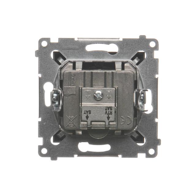 SIMON54 gniazdo antenowe SAT-SAT-RTV DASK2.01/48 KONTAKT