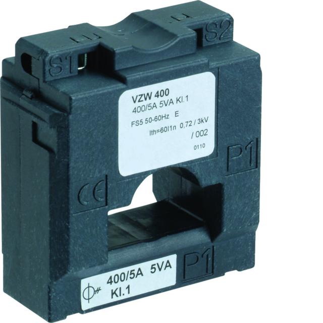 LV przekładnik prąd. do rozł.bezp.listw.LVSG NH1/2/3 400/5A 5VA kl.1 nieleg. LVZW400 HAGER