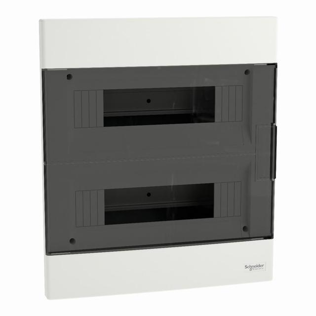 Rozdzielnica podtynkowa Easy9 EU IP40 EZ9EU-2-12-PT-T transparentna 2x12 EZ9EUA212 SCHNEIDER