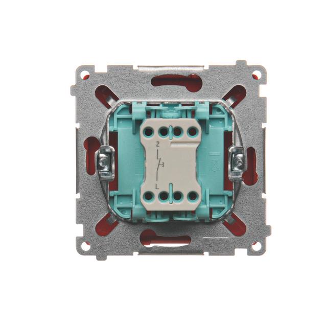 Simon Basic Przycisk światło 10A szybkozłączka czerwony