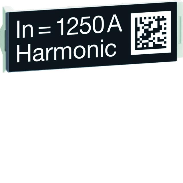 ACB HW2/4 Wtyczka z oznaczeniem znamionowym wyłącznika 1250A Harmonic HWW688H HAGER