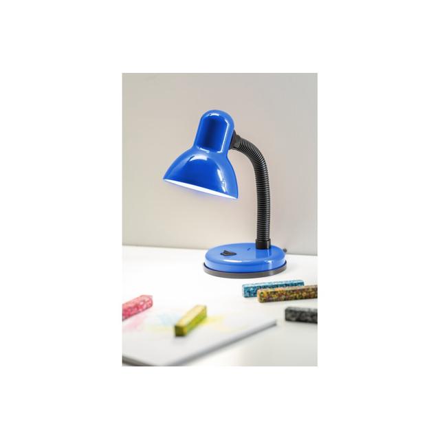 LAMPKA BIURKOWA RIO, E27, MAX. 40W, 220-240V, NIEBIESKI