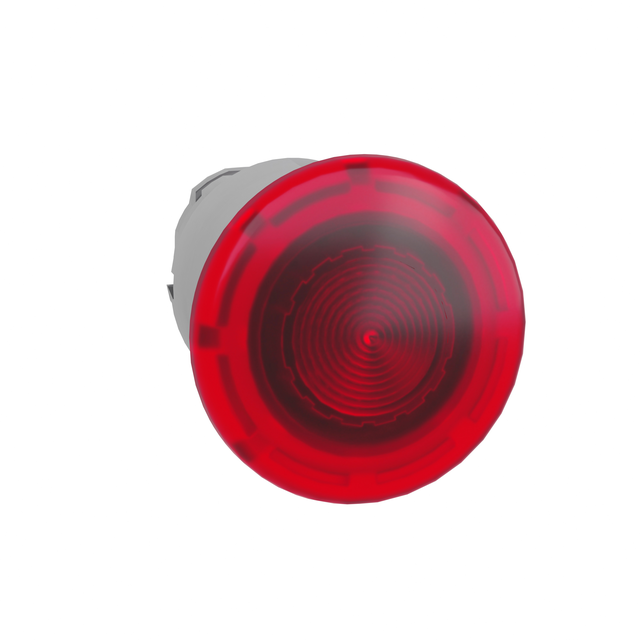 Harmony XB4 Przycisk grzybkowego fi40 czerwony z samopowrotem LED metalowy ZB4BW443 Schneider