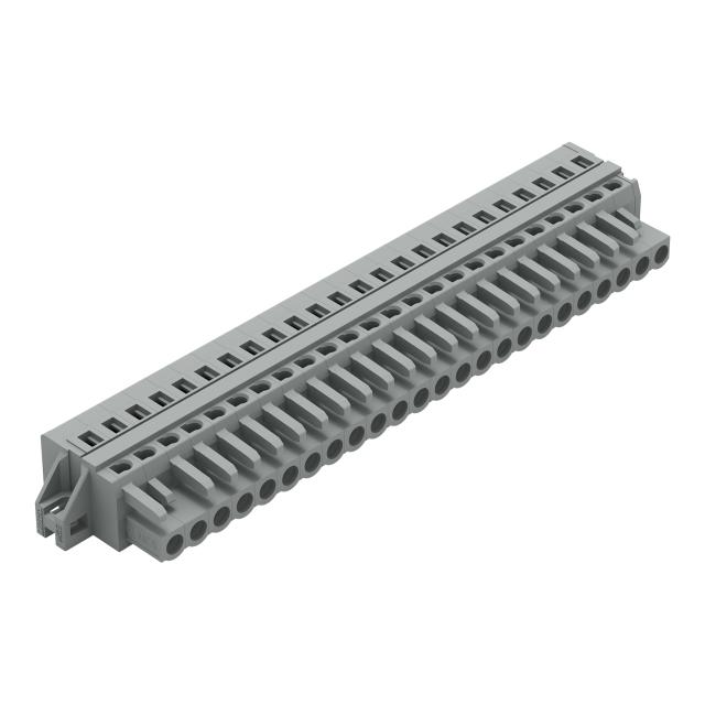MCS-MIDI Classic gniazdo 24-bieg. szare raster 5 mm /10szt./ WAGO