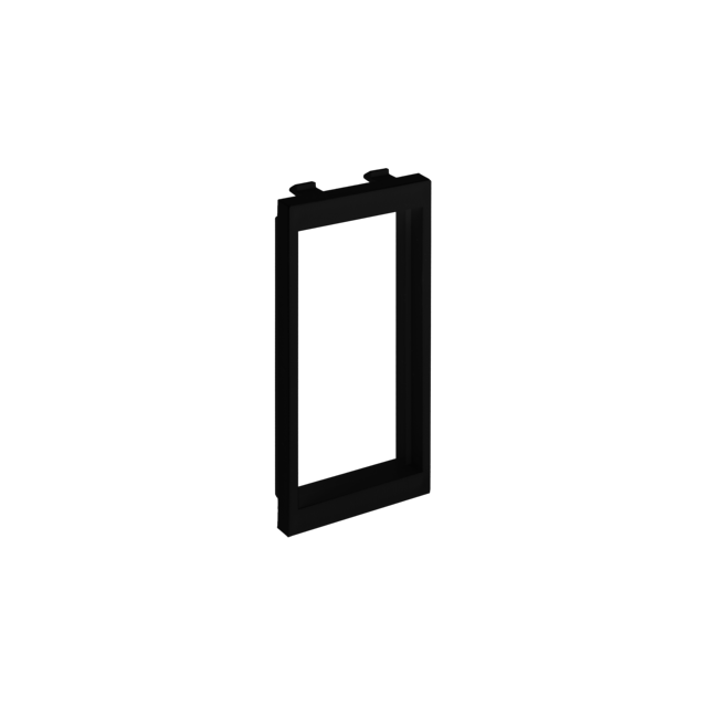 Simon Connect Adapter CIMA na 2 gniazda bezśrubowe K45 (45x45mm) szary grafit S44/14 KONTAKT