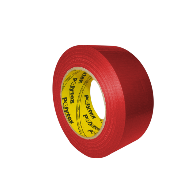 POLYTEX 118 profesjonalna taśma o różnorodnym zastosowaniu gr 0,25 mm x 48 mm x 50 m czerwona